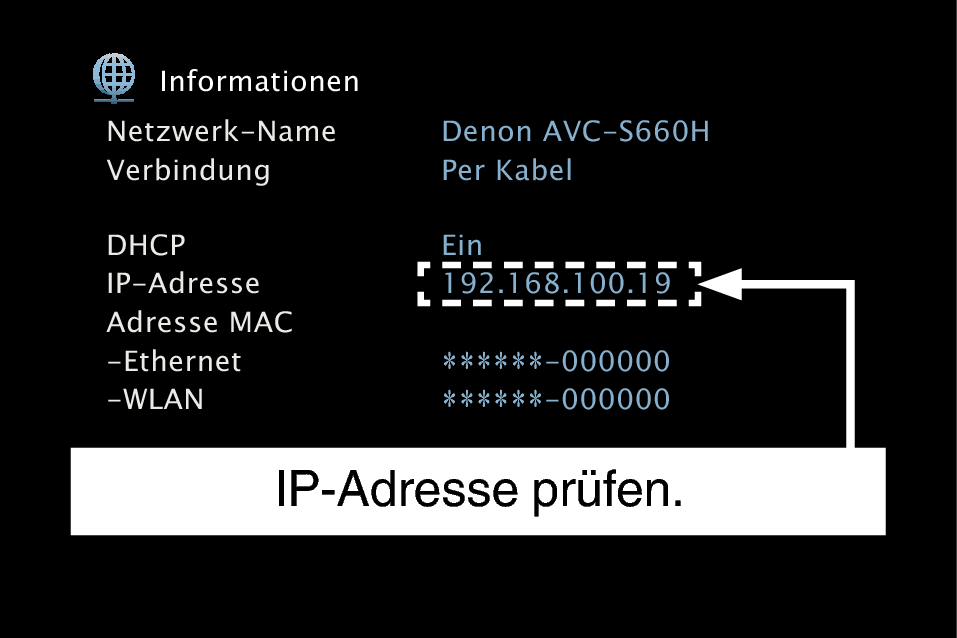 GUI NetworkInfo AVCS66
